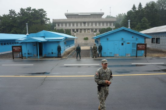 coreea de nord dinspre sud