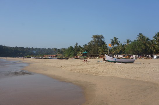 peisaj cu barca, agonda